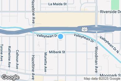 Map image of the property - 4544 Colbath Ave