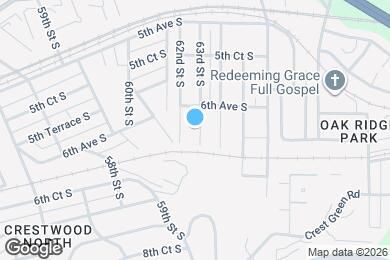 Map image of the property - 630 63rd St S