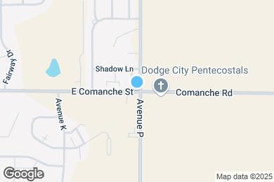 Map image of the property - 1800 E Comanche St