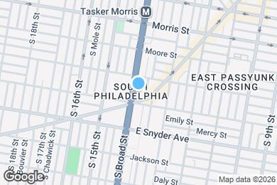 Map image of the property - 1927 S Broad St