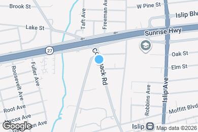 Map image of the property - 134 Commack Rd