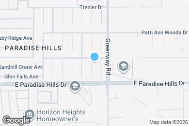 Map image of the property - 1072 Sapphire Sky Ct