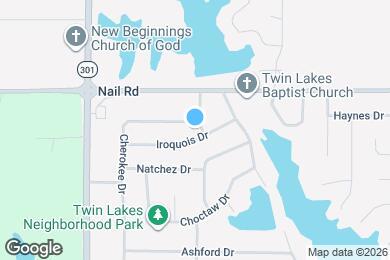 Map image of the property - 5901 Tishomingo Dr