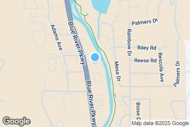 Map image of the property - 930 Blue River Pkwy