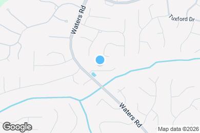 Map image of the property - 3542 Waters Run Dr