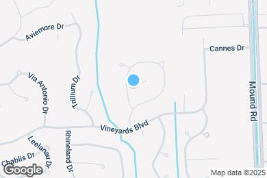 Map image of the property - 43668 Fallen Tree Dr