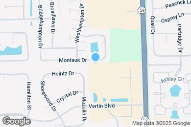Map image of the property - 4924 Montauk Dr