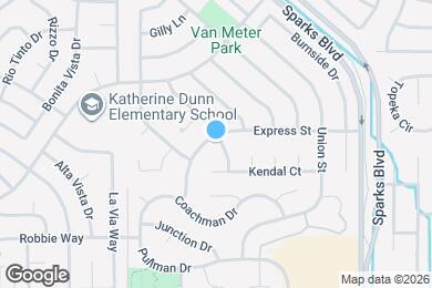 Map image of the property - 1296 Express St