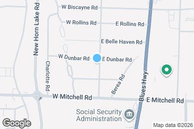 Map image of the property - 1 E Dunbar Rd