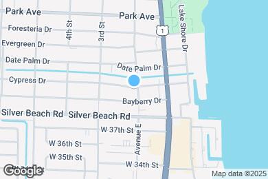 Map image of the property - 206 Cypress Dr