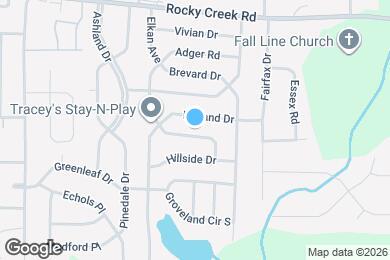 Map image of the property - 2455 Rosen Ave