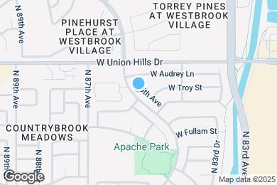 Map image of the property - 18530 N 85th Ave