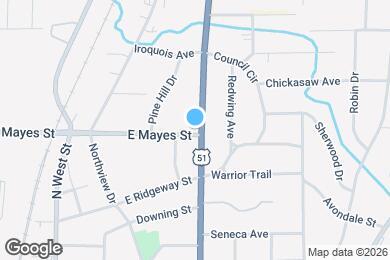 Map image of the property - 4005 N State St