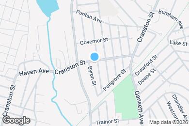 Map image of the property - 1340 Cranston St