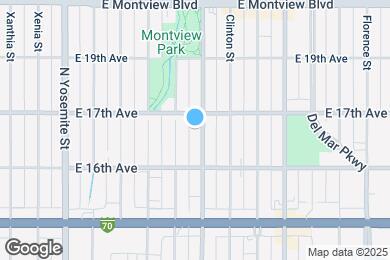 Map image of the property - 1665 Chester St