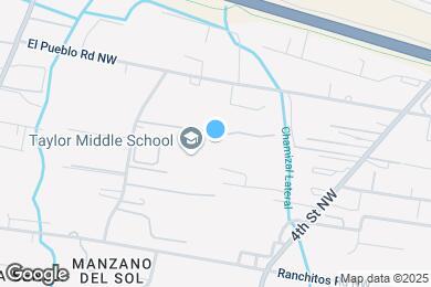 Map image of the property - 8312 Guadalupe Trail NW