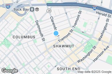 Map image of the property - 2 Clarendon St