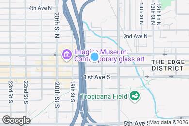 Map image of the property - 1701 Central Apartments