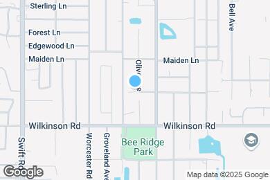 Map image of the property - 3135 Peachtree St