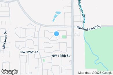 Map image of the property - 12701 N Pennsylvania Ave