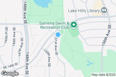 Map image of the property - 1020 151st Ave SE