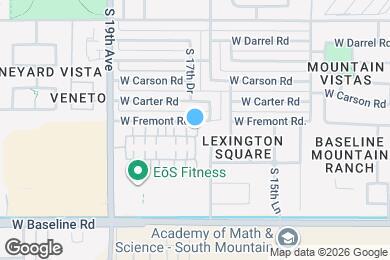 Map image of the property - 1718 W Minton St