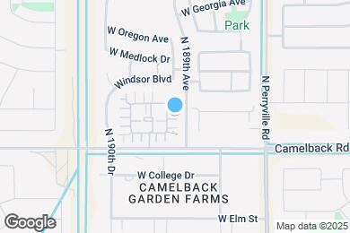 Map image of the property - 5045 N 189th Dr