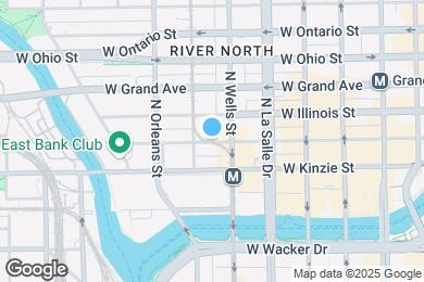Map image of the property - 210 W Hubbard St