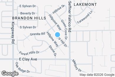 Map image of the property - 608 Valley Hill Dr