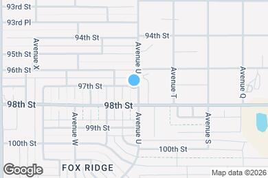 Map image of the property - 9702 Ave. U-B