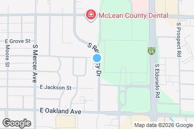 Map image of the property - 203 S Regency Dr