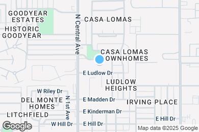 Map image of the property - 109 E Brinker Dr
