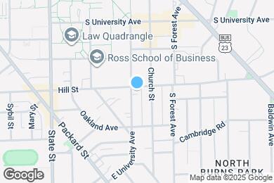 Map image of the property - 1100 Hill St
