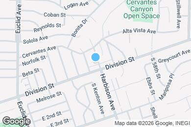 Map image of the property - 24 N Harbison Ave