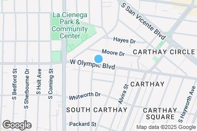 Map image of the property - 6546 W Olympic Blvd