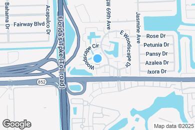 Map image of the property - 3816 SW 69th Way