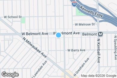 Map image of the property - 3143 N Monticello Ave