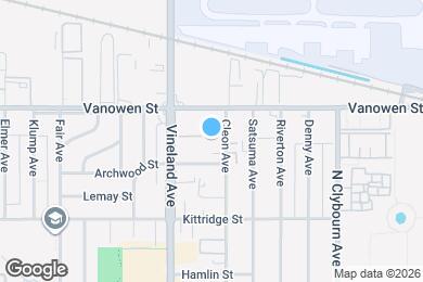 Map image of the property - 6729 Cleon Ave