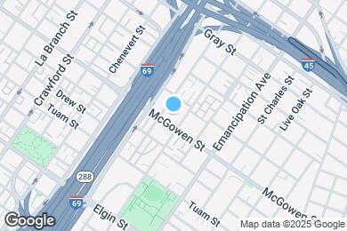 Map image of the property - 2107 McGowen St