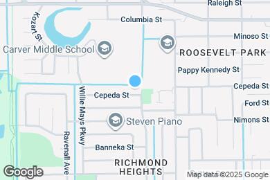 Map image of the property - 4409 Cepeda St
