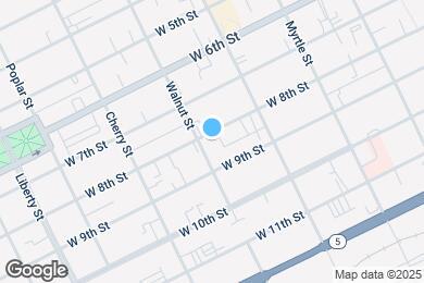 Map image of the property - 457 W 8th St