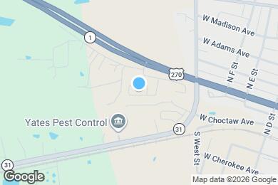 Map image of the property - Cottage Park McAlester A 62+ Senior Community