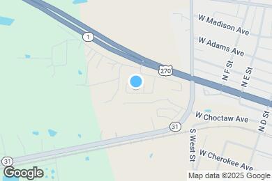 Map image of the property - Cottage Park McAlester