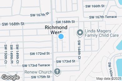 Map image of the property - 17020 SW 145th Ct