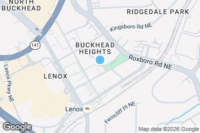 Map image of the property - Akari Buckhead