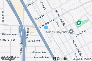 Map image of the property - 1524 Kearney St