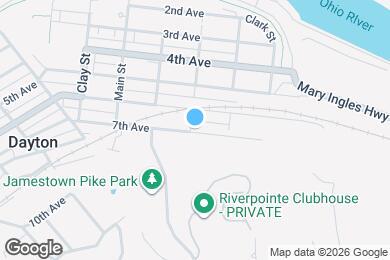 Map image of the property - 1101 7th Ave