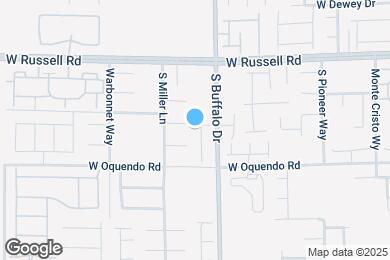 Map image of the property - 5825 Petronius St