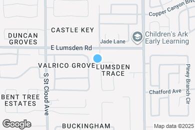 Map image of the property - 1102 Lumsden Trace Cir
