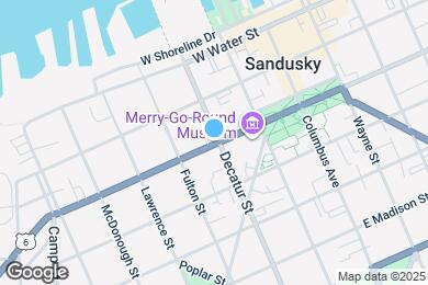 Map image of the property - 515 W Washington St